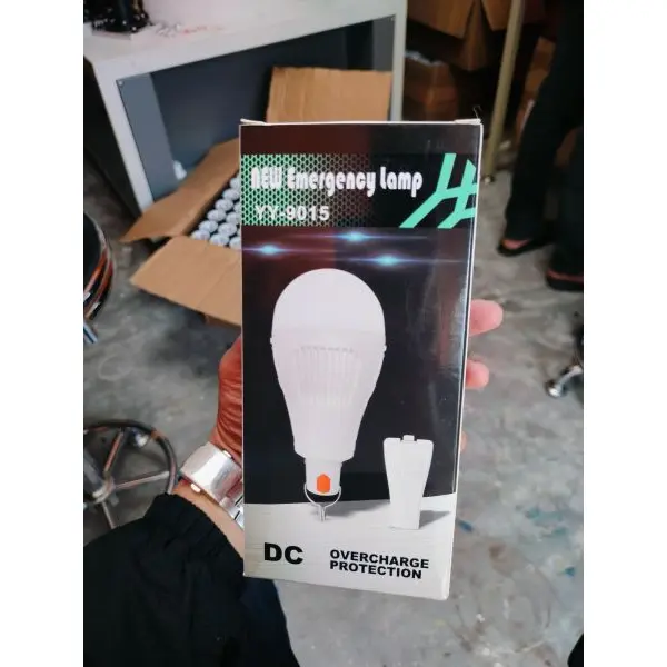 Rechargeable LED Blub with Dual Battery