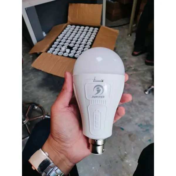 Emergency Lamp , Rechargeable LED Blub with Dual Battery - Image 3