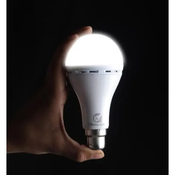Emergency Lamp , Rechargeable LED Blub with Dual Battery - Image 4