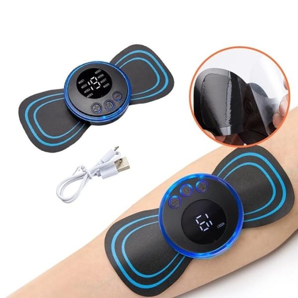 EMS Rechargeable Mini Massager For Whole Body With Digital Display - Image 3
