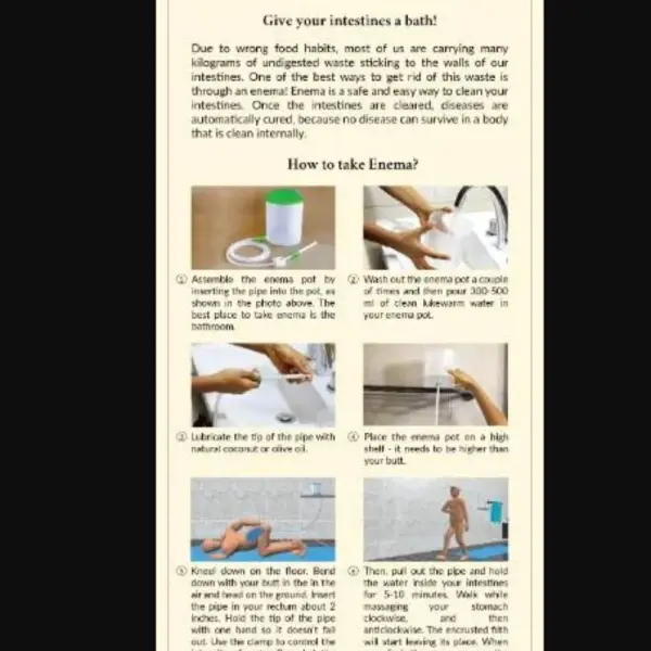Enema Pot / Douche Can Premium - Image 3