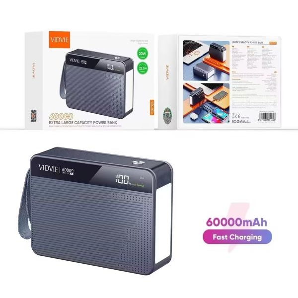 PB7025-60000mAh Large Capacity Power Bank | SASVAT BIZ