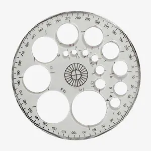 Engineering Pro Circle Protractor 360 Degree By Mitrata