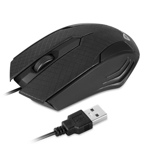 Enter Cursor USB Wired Optical Mouse (Black Color) - Image 4