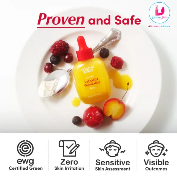 Eqqualberry Vitamin Illuminating Serum [30ml] By Dream Skin Nepal - Image 3
