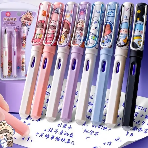Erasable Magic Ink Pen for School Office Writing & Correction By Mitrata | Cute Design Erasable Magic Pen - Image 4