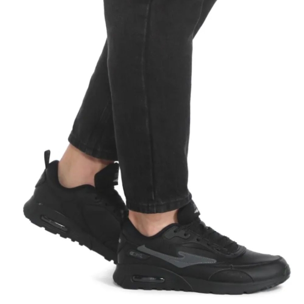 Erke Black Cushioning Running Shoes For Men (11122420560-005) - Image 2