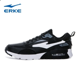 ERKE Jogging Shoes Black White For Men (11122420560-004)