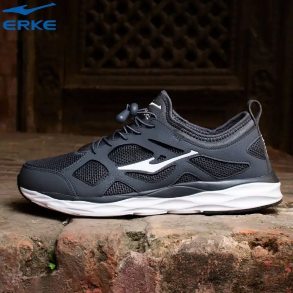 ERKE Lace-up Sports Sneakers For Men (11113214430-105) - Image 3