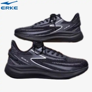 ERKE Running Shoes Black For Men (11122103003-002)