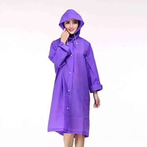 EVA Raincoat With Hood For Men And Women