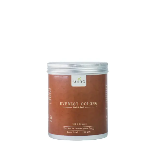 E.verest Oolong (Ball Rolled)™ Black Tea - 150GMS - Small Tin - Suiro Teas - Image 2