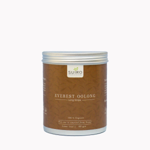 E.verest Oolong (Long Stripe)™ Black Tea - 60GMS - Small Tin - Suiro Teas