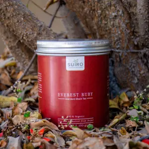 E.verest Ruby Black Tea™ - Small Tin - 100GMS - Suiro Teas