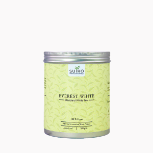 E.verest White Loose Tea™ - Small Tin - 60 GMS - Suiro Teas