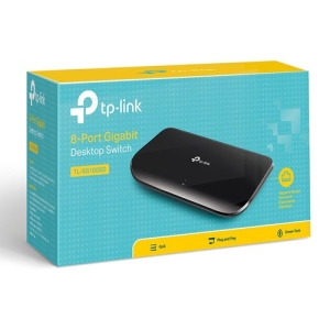 Tplink 8 Port Gigabit Desktop Switch (TL-SG1008D)