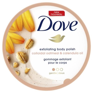 Exfoliating Body by Polish Scrub for Silky Skin Oatmeal & Calendula Oil Body Scrub 298g by Genuine Collection
