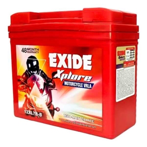 Exide Xplore 7AH battery for Two wheelers