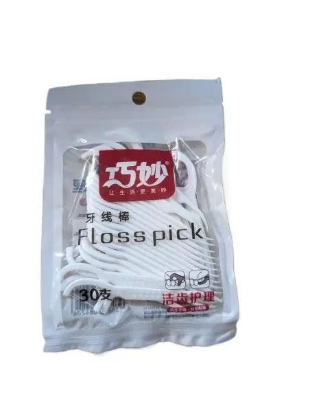 Extra Strong Dental Floss Pick- 30 Pcs