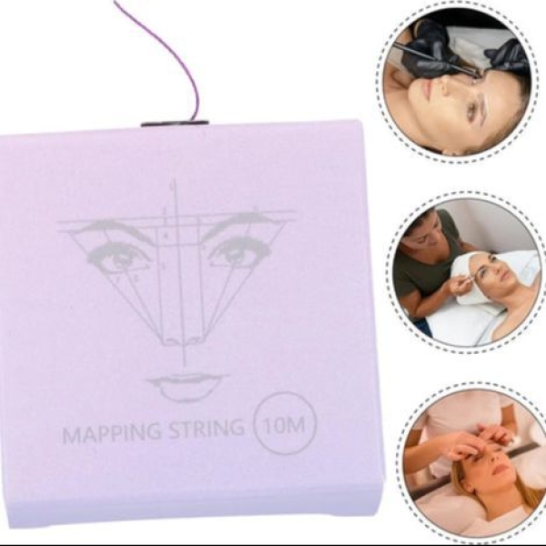 Eyebrow Mapping String for Professionals Pre-Inked Brow Mapping Thread ...