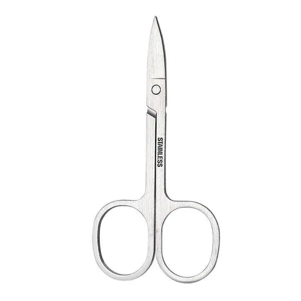 Eyebrow Tweezers Scissors, 2 Pcs Eyebrow Scissors Zinc Alloy Eyebrow Trimmer Scissor Eyebrow Kits for Hair Remover Facial Hair Eyebrows Care Black Eyebrow Scissor Set for Women and Men - Image 2