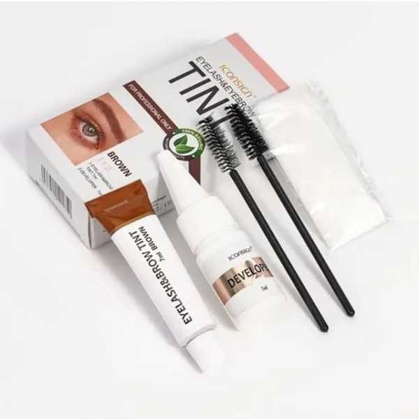 Eyelash & Eyebrow Tint Instant DYE Brow Tint Brow Lamination & Tint Kit Eyeash Tint Beauty Tool - Image 2