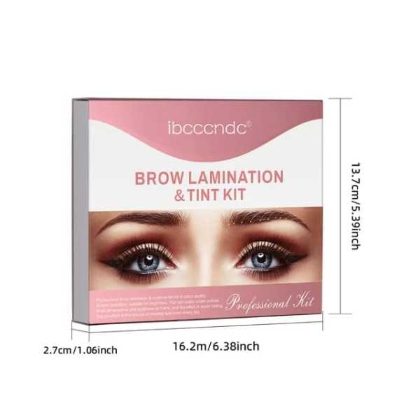 Eyelash & Eyebrow Tint Instant DYE Brow Tint Brow Lamination & Tint Kit Eyeash Tint Beauty Tool - Image 3