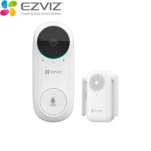 Ezviz Wire Free Video Doorbell with Chime DB2C Kit