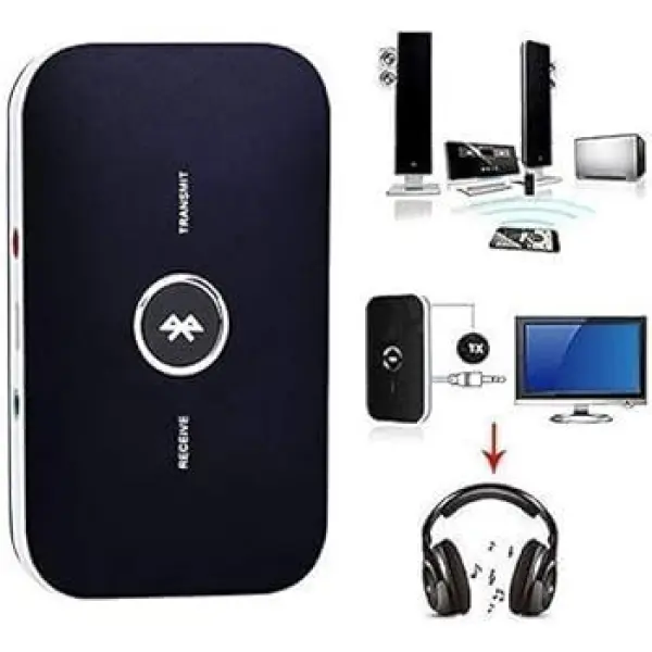 2-In-1 Bluetooth Transmitter and Receiver 3.5mm Wireless Adapter - Image 2