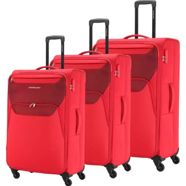 Kamiliant By American Tourister Kam Bali Suitcase Ruby Red (56+69+79)cm Set of 3Pcs - Image 2