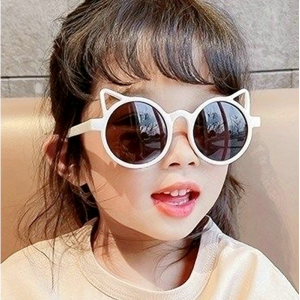KOJA Cat Eye Kids Sunglasses For Boy Girls Toddler UV400 Glasses - Image 3
