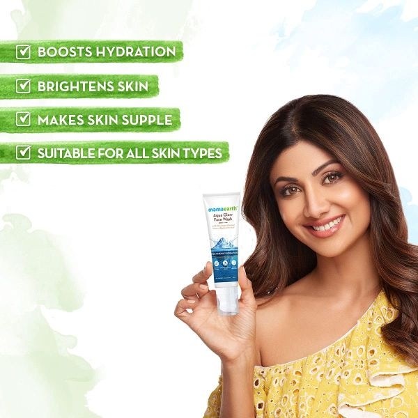 mamaearth Aqua Glow Face Wash With Himalayan Thermal Water & Hyaluronic Acid for Intense Hydration - 100ml - Image 3