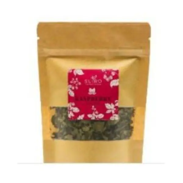 Raspberry Leaf Tea For Menstrual Cramps, Pregnancy And Cold - 30GMS Kraft Pack - Suiro Teas - Image 3