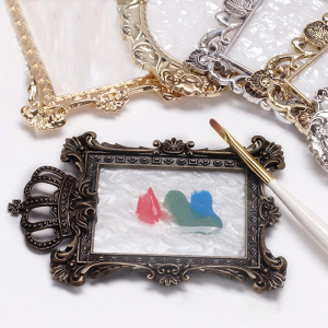 Retro Nail Art Resin Frame Palette for Professionals