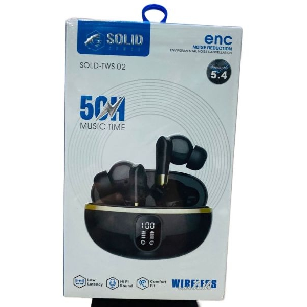 Solid Power 50H Music Time ENC Noise Deduction Earbud - Image 3