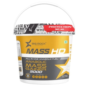 Bigrock Nutrition Anabolic Mass HD 5000 Weight Gainers/Mass Gainers (4.5 Kg ) Chocolate Flavour