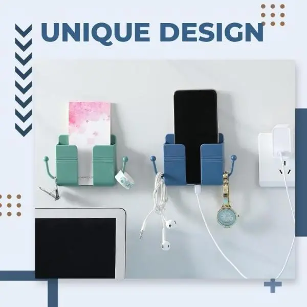3 Pcs Paste Style Mobile Phone Charging Holder Bracket For Mask Keyring - Image 3