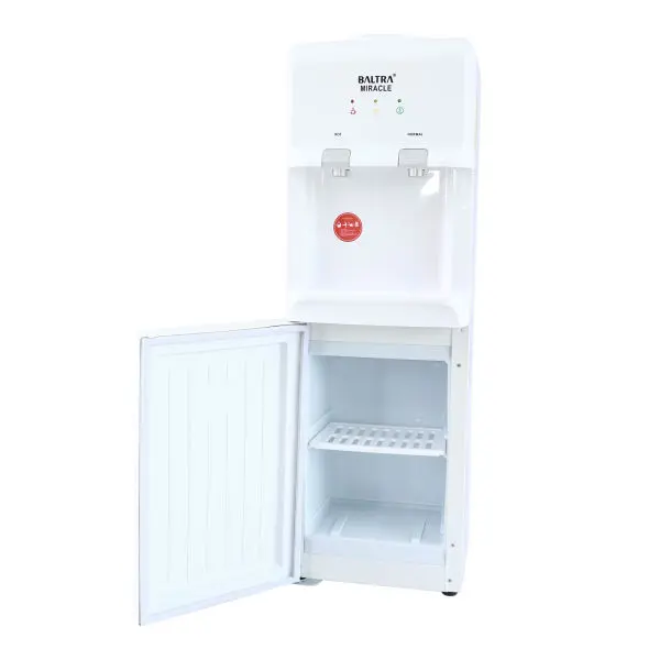BALTRA Standing Water Dispenser | Mircale | BWD 112 | 2 taps for hot & normal water | Heating capability: 5 L/hr | Heating temperature: 90°C | Made with ABS material | Comes with a storage compartment | 550 W | 12 months warranty - Image 3