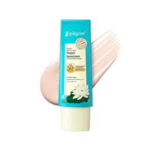 Pilgrim White Lotus Tinted Sunscreen SPF 50+ PA++++ 50ml