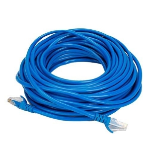 High-Speed 10m Blue Ethernet Cable, RJ45 LAN Network Cord, New Universal Plug Type
