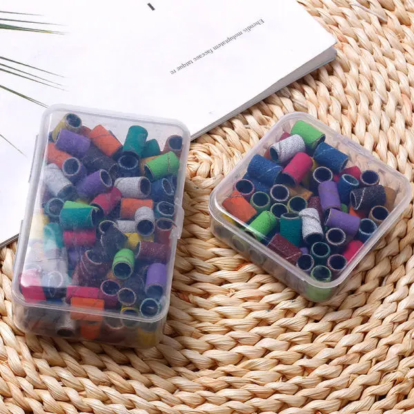 Colorful Sanding Bands for Nail Drill for Nail Technicians - Image 2