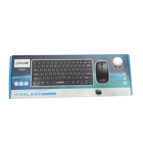 B-Tech Black KB-CO14 Pro Wireless Keyboard And Mouse Combo Set - Image 6