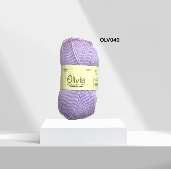 Ganga Olivia Olv040 Levender Double Knit Yarn 100G - Image 2