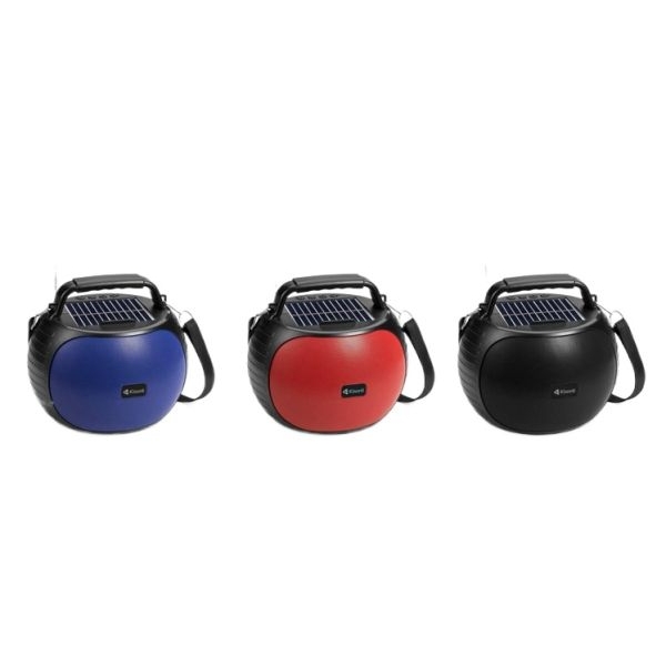 Kisonli SC-22 Solar Power Or USB Rechargeable Bluetooth Speaker FM / Bluetooth / USB / SD card - Image 2