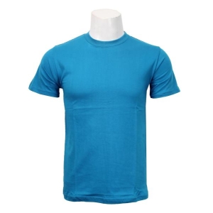 Round Neck T-Shirt- Blue