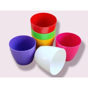 3pcs 5.5 Inch Table Top Indoor Planters Plant Container