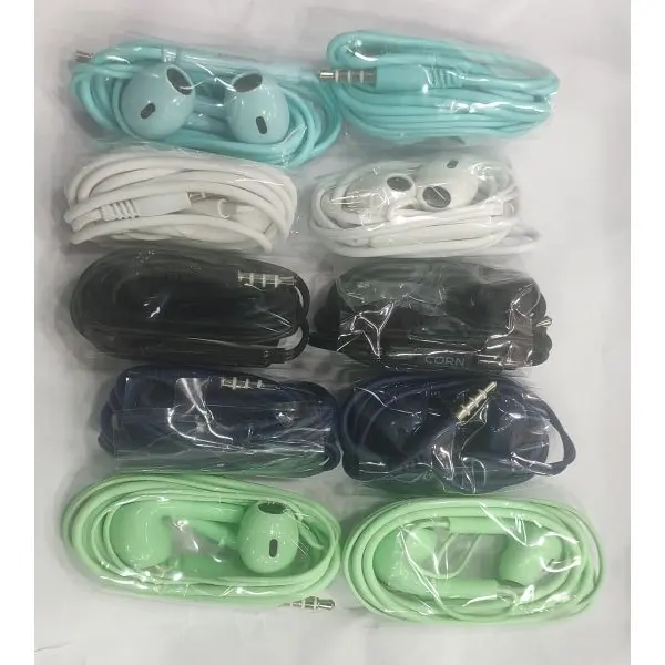 CORN EX016-Gv3.5mm Hi Quality Stereo Wired Earphone With Mic Deep Bass - Image 4