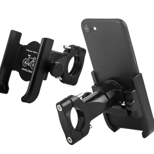 Phone Holder For Bike And Scooter in Handle Bar Or in Mirror Alumunium - Image 2