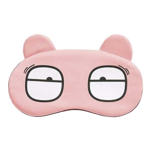 KOJA Sleep Eye Mask, Cute Cartoon Facial Expression Sleeping Eye Mask Anime Travel Rest Eye Cover Sleeping Mask Ice Hot Compress Eyepatch Blindfolds 2