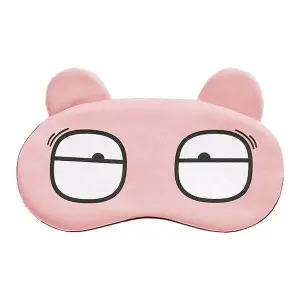 KOJA Sleep Eye Mask, Cute Cartoon Facial Expression Sleeping Eye Mask Anime Travel Rest Eye Cover Sleeping Mask Ice Hot Compress Eyepatch Blindfolds 2